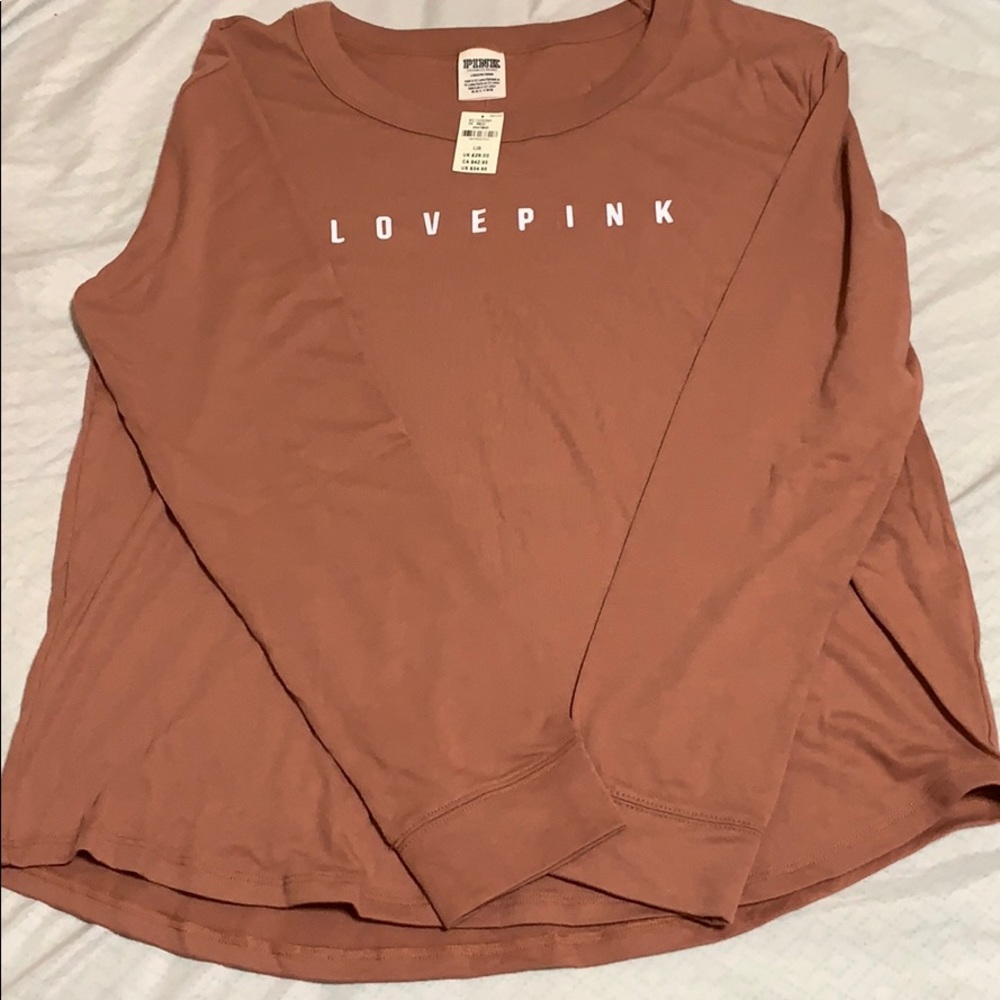Pink top long sleeve